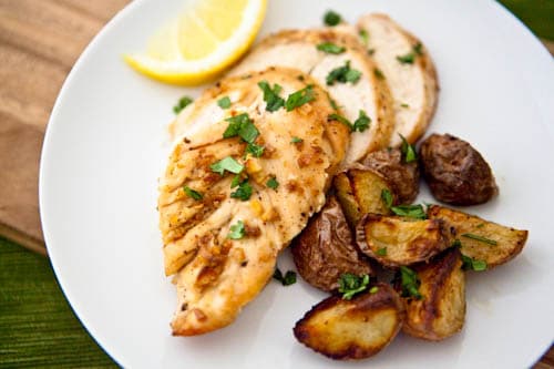 Roasted Garlic Chicken and Potatoes