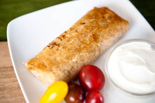 Crispy Baked Chimichangas