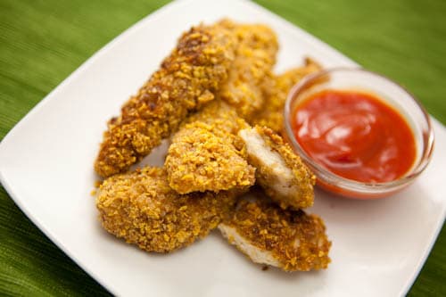 Oven Baked Chicken Strips