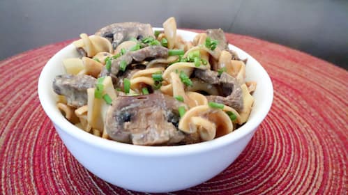 Beef Stroganoff